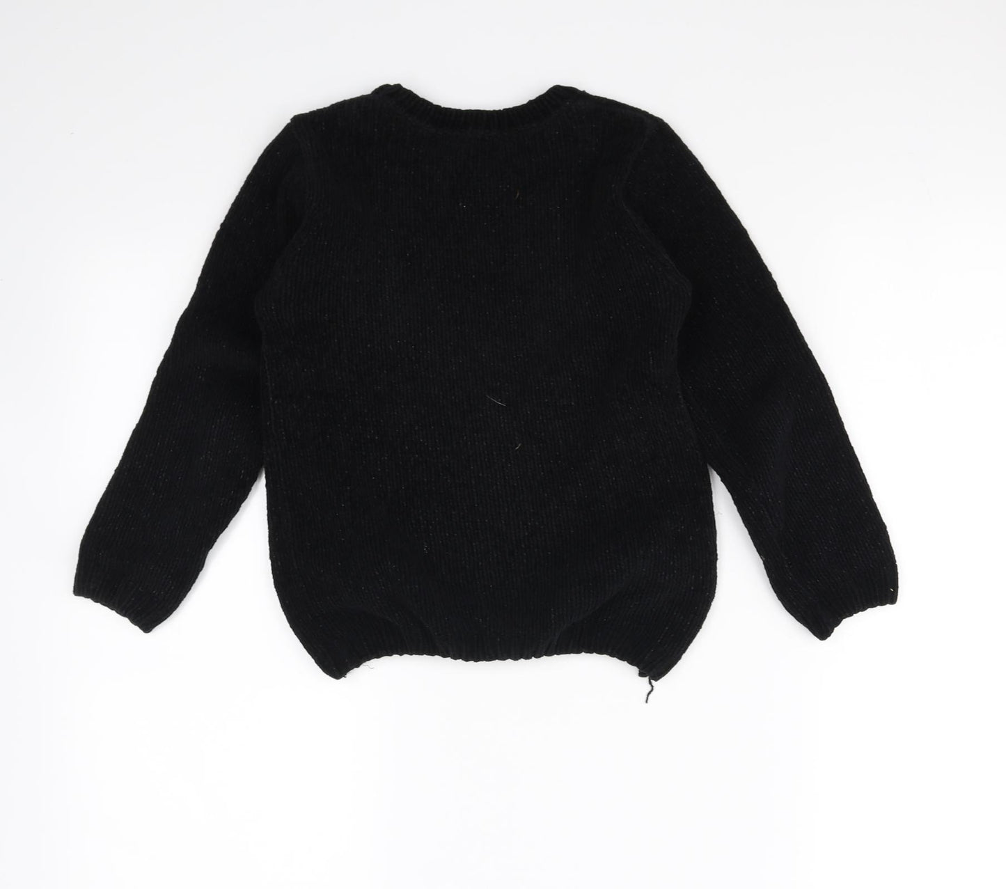 George Girls Black   Pullover Jumper Size 6-7 Years