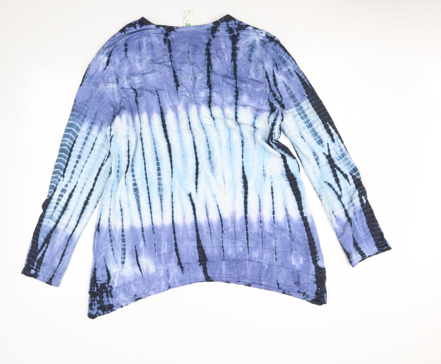 Green Tea Womens Multicoloured Striped  Pullover Jumper Size XL