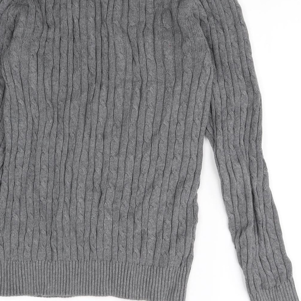 Duffer Mens Grey   Pullover Jumper Size S