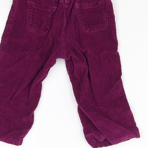 George Baby Purple   Cargo Trousers Size 12-18 Months