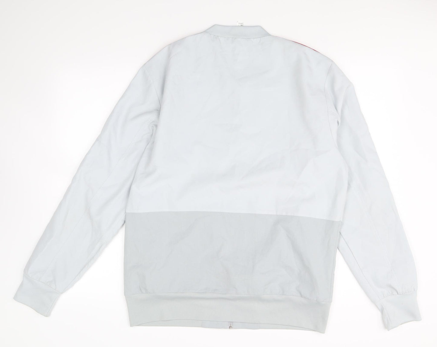 adidas Mens Grey   Jacket  Size M  - Man United