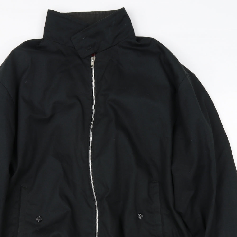 Preworn Mens Black   Jacket Coat Size XL
