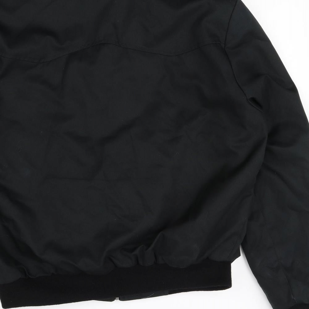 Preworn Mens Black   Jacket Coat Size XL