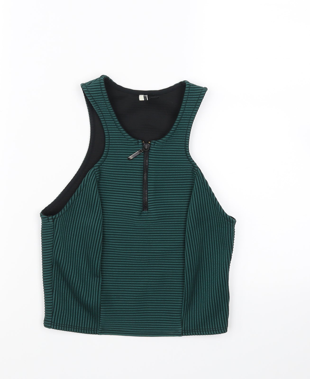 Topshop Womens Green   Cropped Tank Size 6