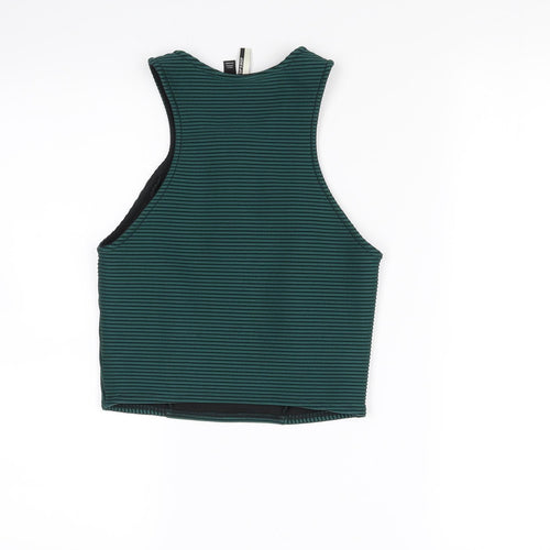 Topshop Womens Green   Cropped Tank Size 6