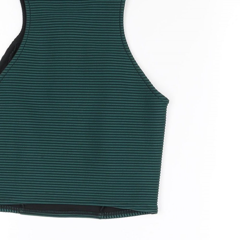 Topshop Womens Green   Cropped Tank Size 6