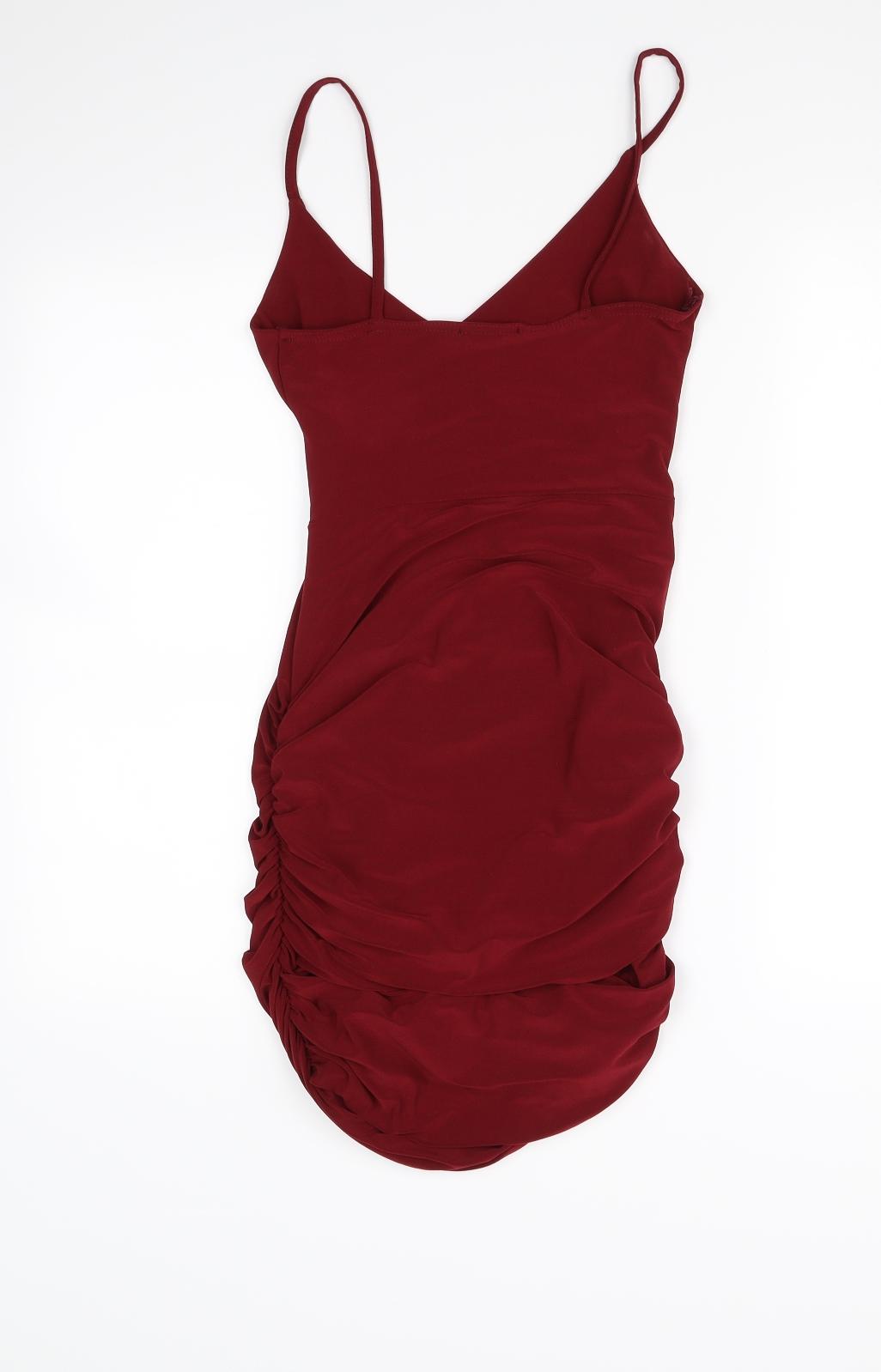 Preworn Womens Red   Mini  Size 8