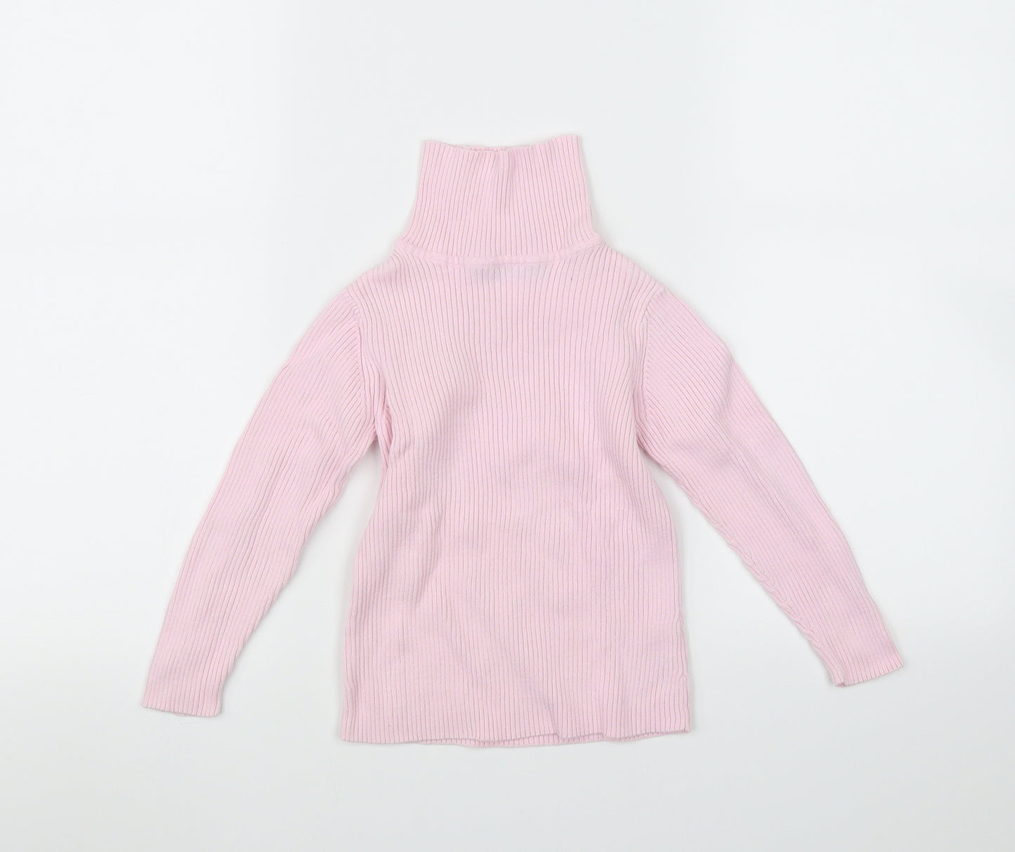 George Girls Pink   Pullover Jumper Size 4-5 Years