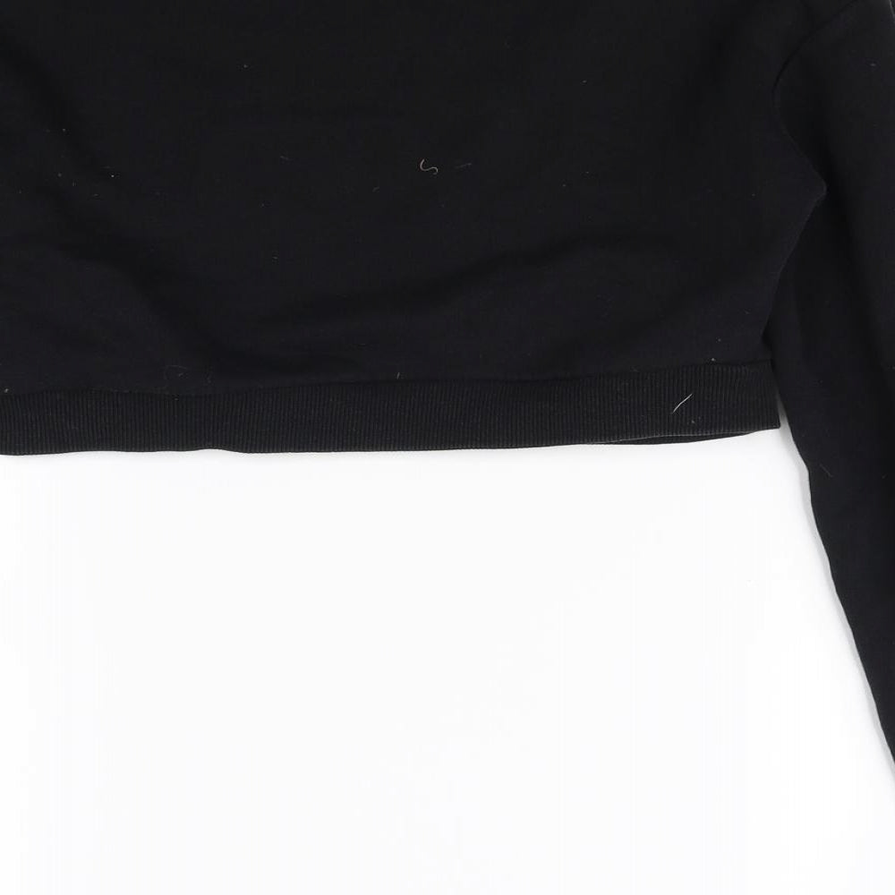 Topshop Womens Black   Pullover Jumper Size 8