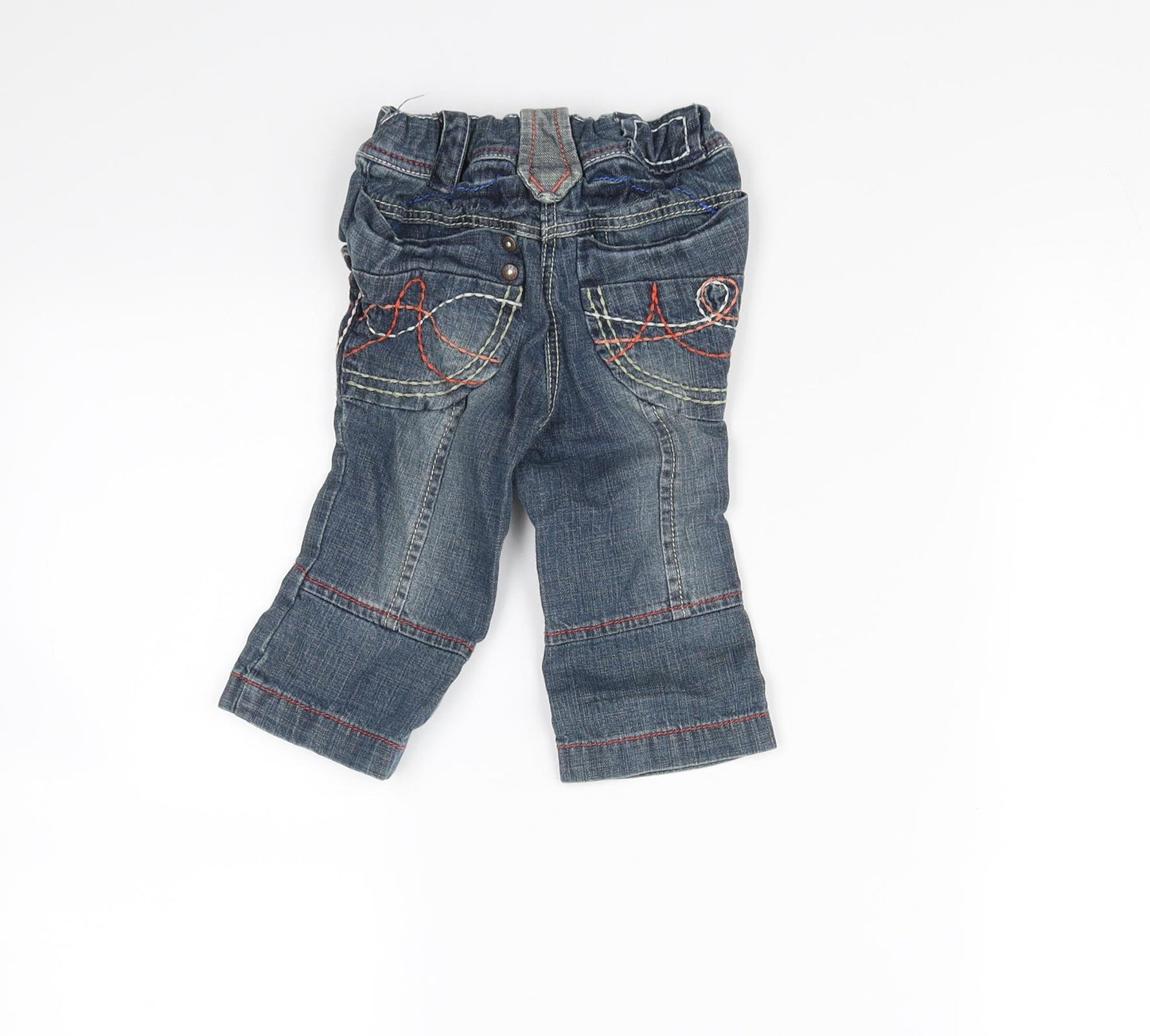 NEXT Girls Blue   Capri Jeans Size 6-9 Months