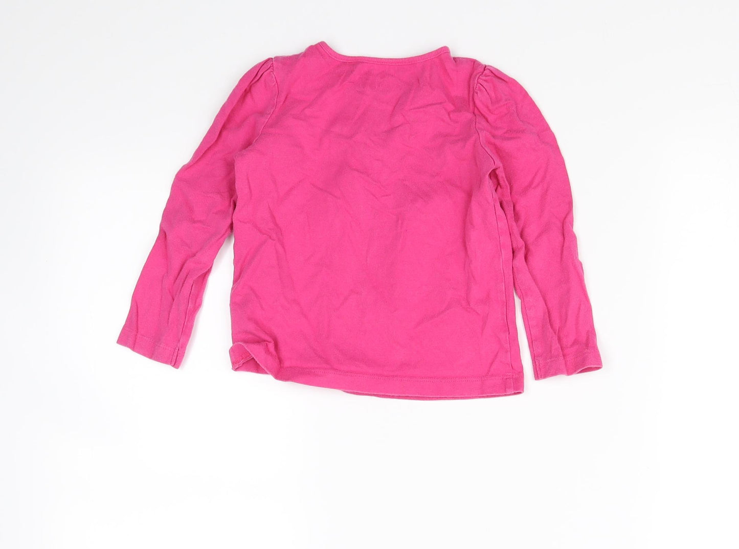 Jumping Beans Girls Pink   Basic T-Shirt Size 3 Years
