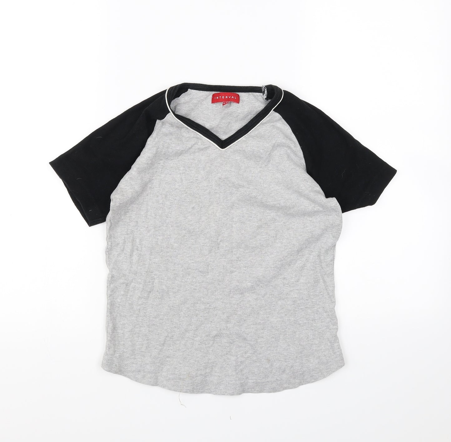 interval Womens Grey   Basic T-Shirt Size S