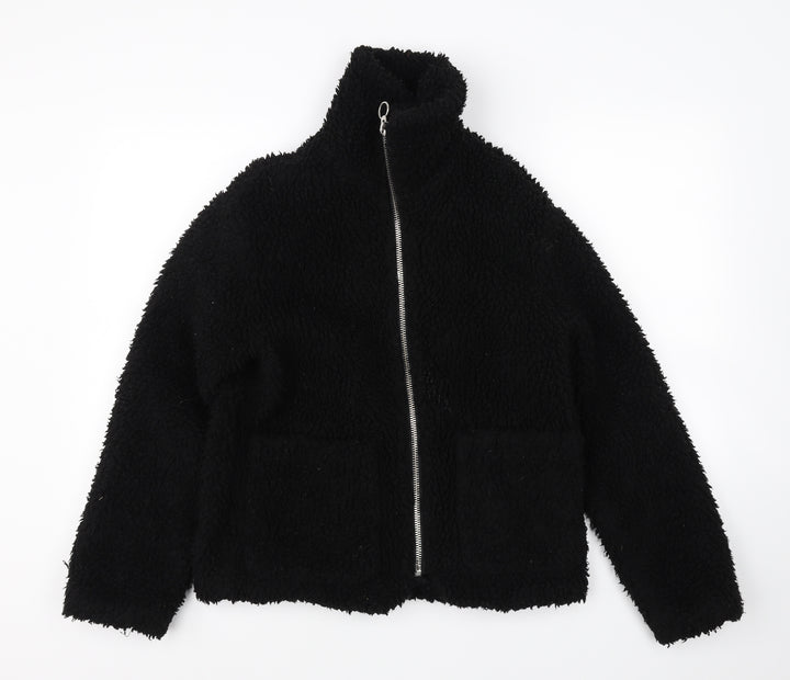Topshop Womens Black   Jacket Coat Size XS