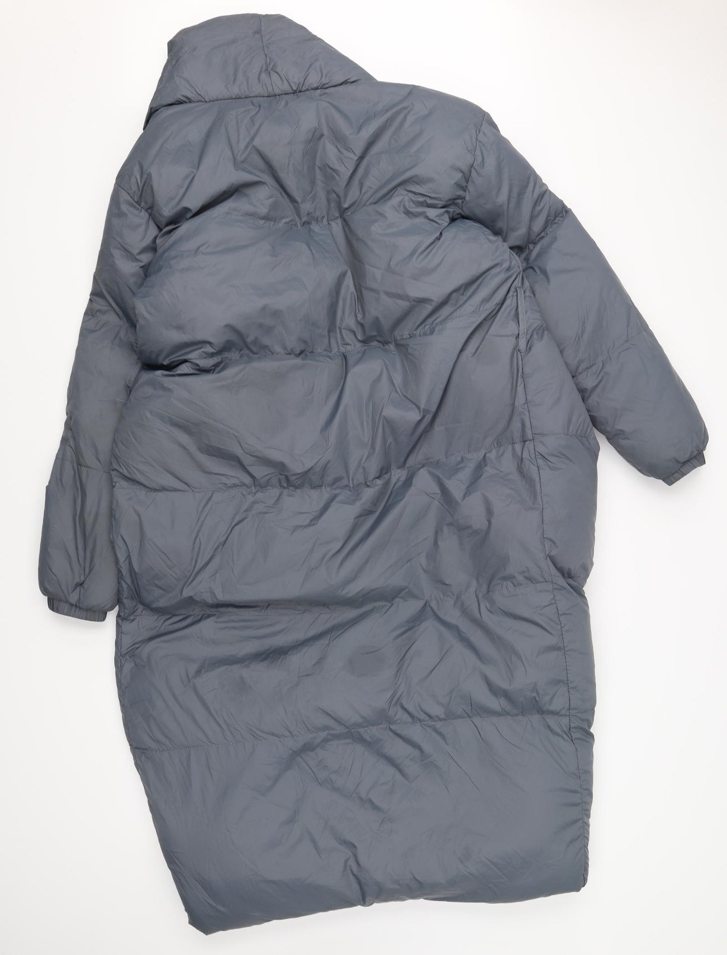 pretty little thing Womens Grey   Puffer Jacket Coat Size 10