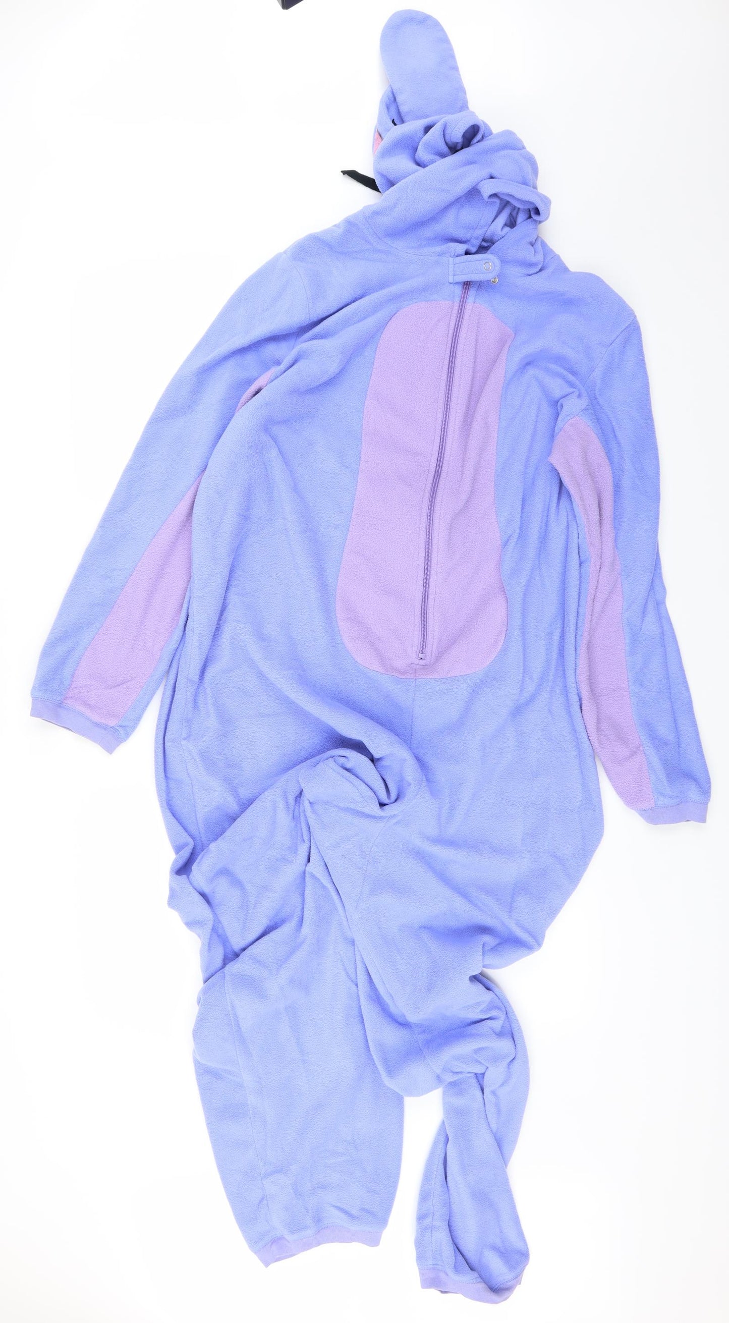 George Womens Purple Solid  Top One Piece Size L