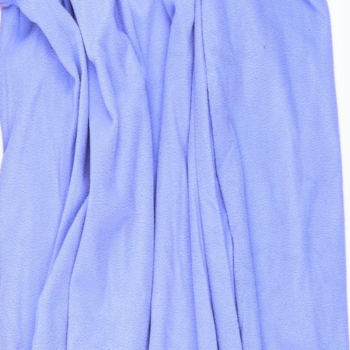 George Womens Purple Solid  Top One Piece Size L