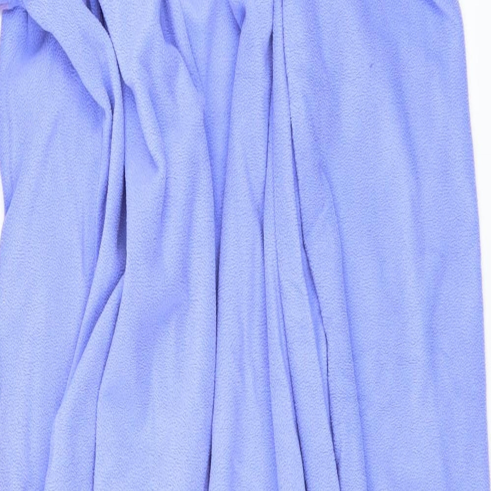 George Womens Purple Solid  Top One Piece Size L