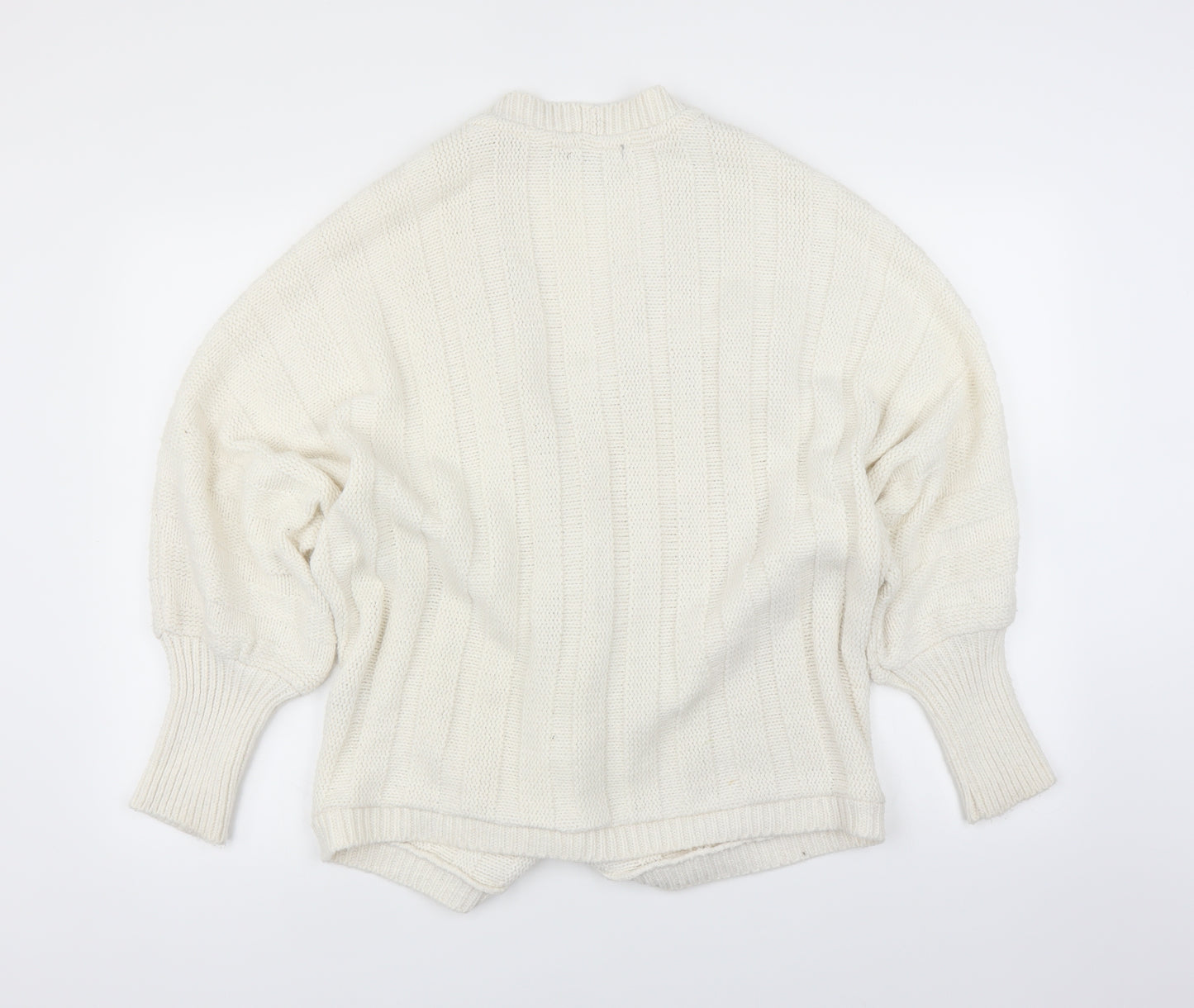 ASOS Womens White   Cardigan Jumper Size 18