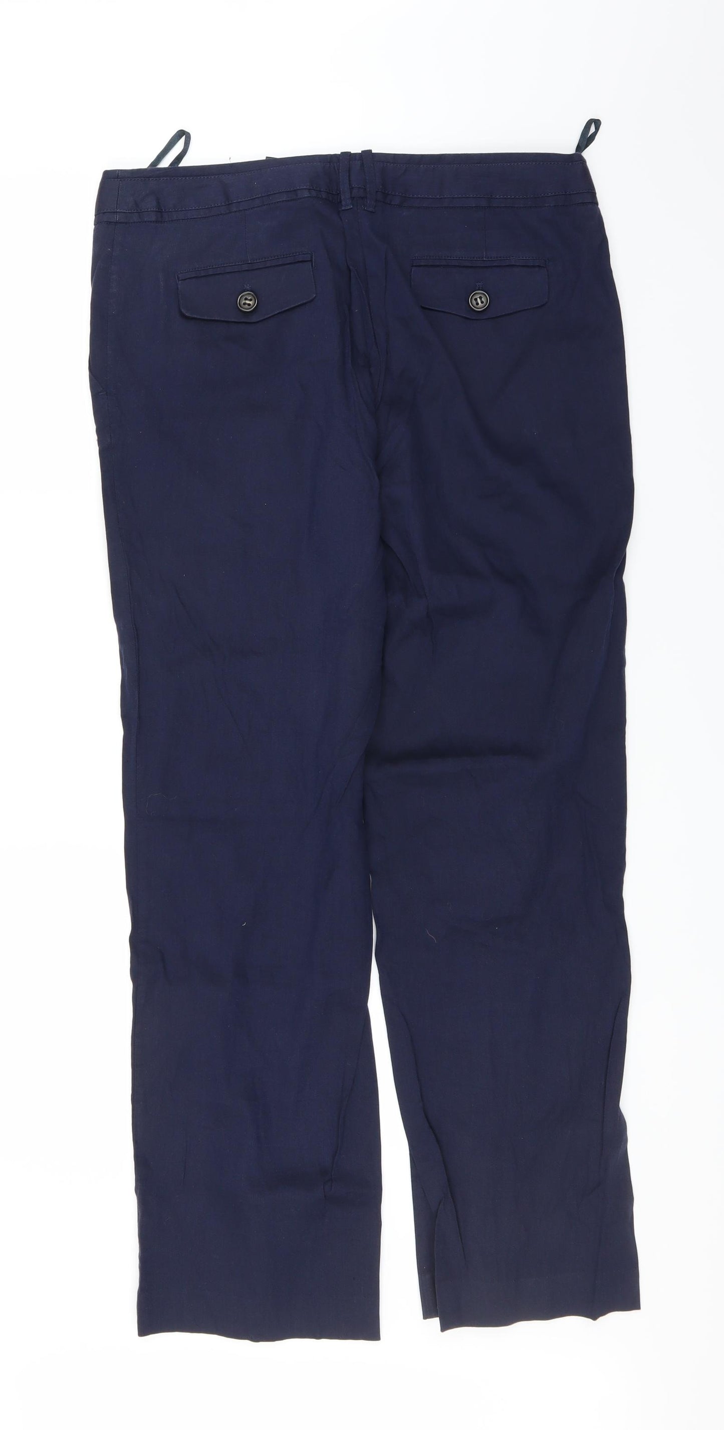 George Womens Blue   Dress Pants Trousers Size 14 L29 in