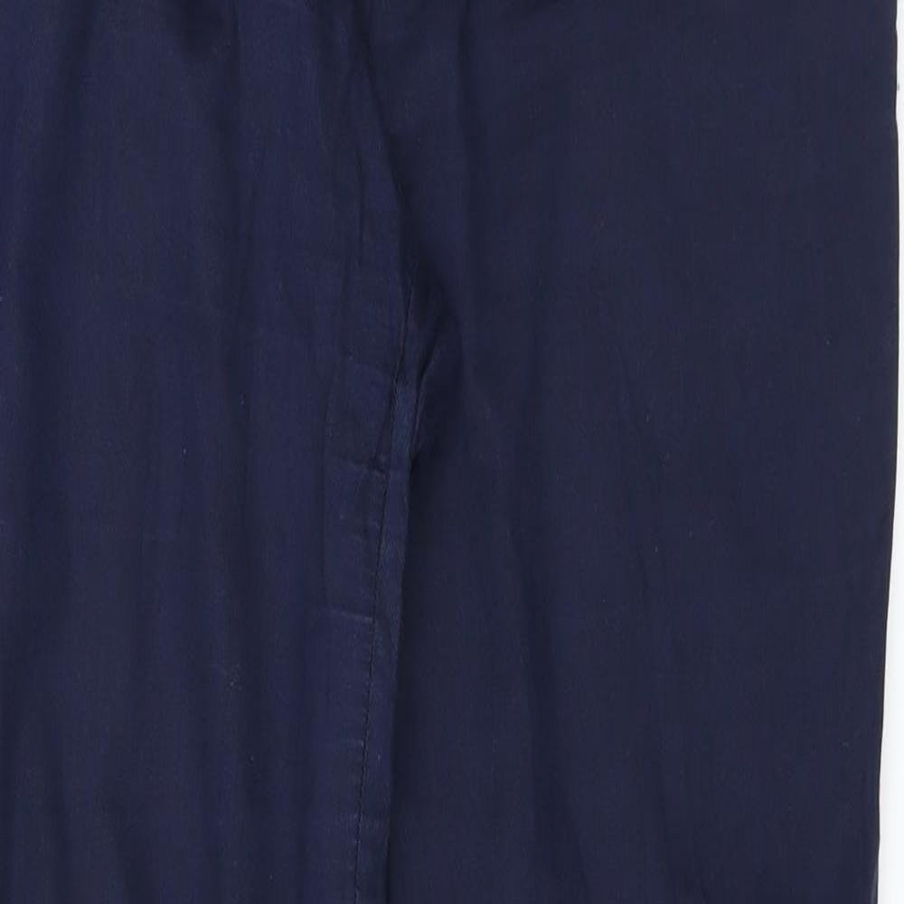 George Womens Blue   Dress Pants Trousers Size 14 L29 in