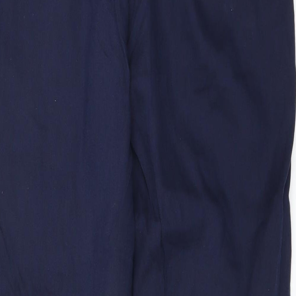 George Womens Blue   Dress Pants Trousers Size 14 L29 in