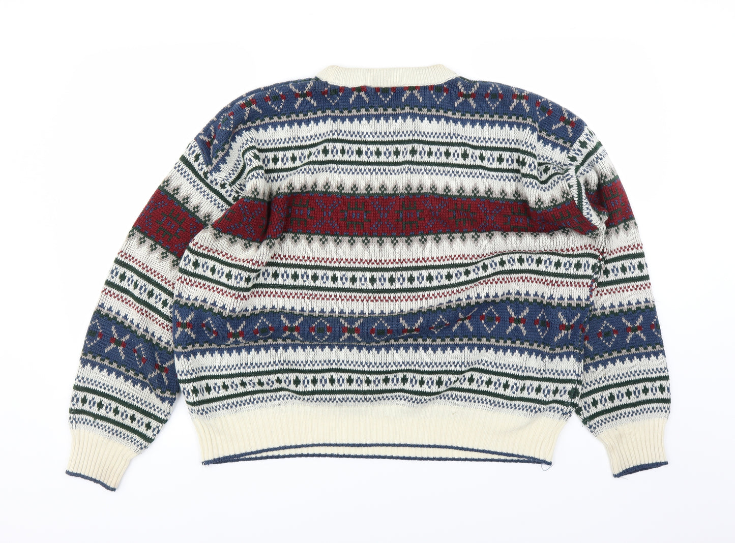 Gianfranco Mens White   Pullover Jumper Size XL