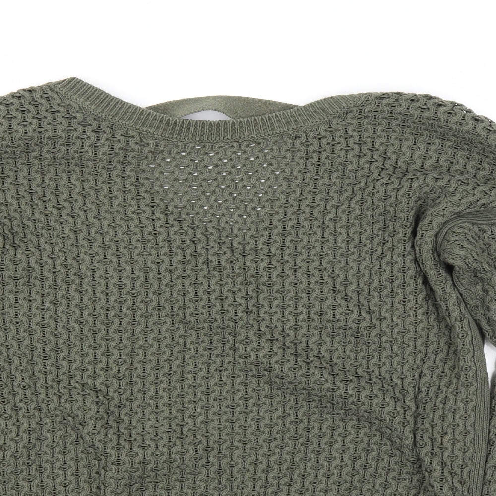 New Look Womens Green   Pullover Jumper Size 8