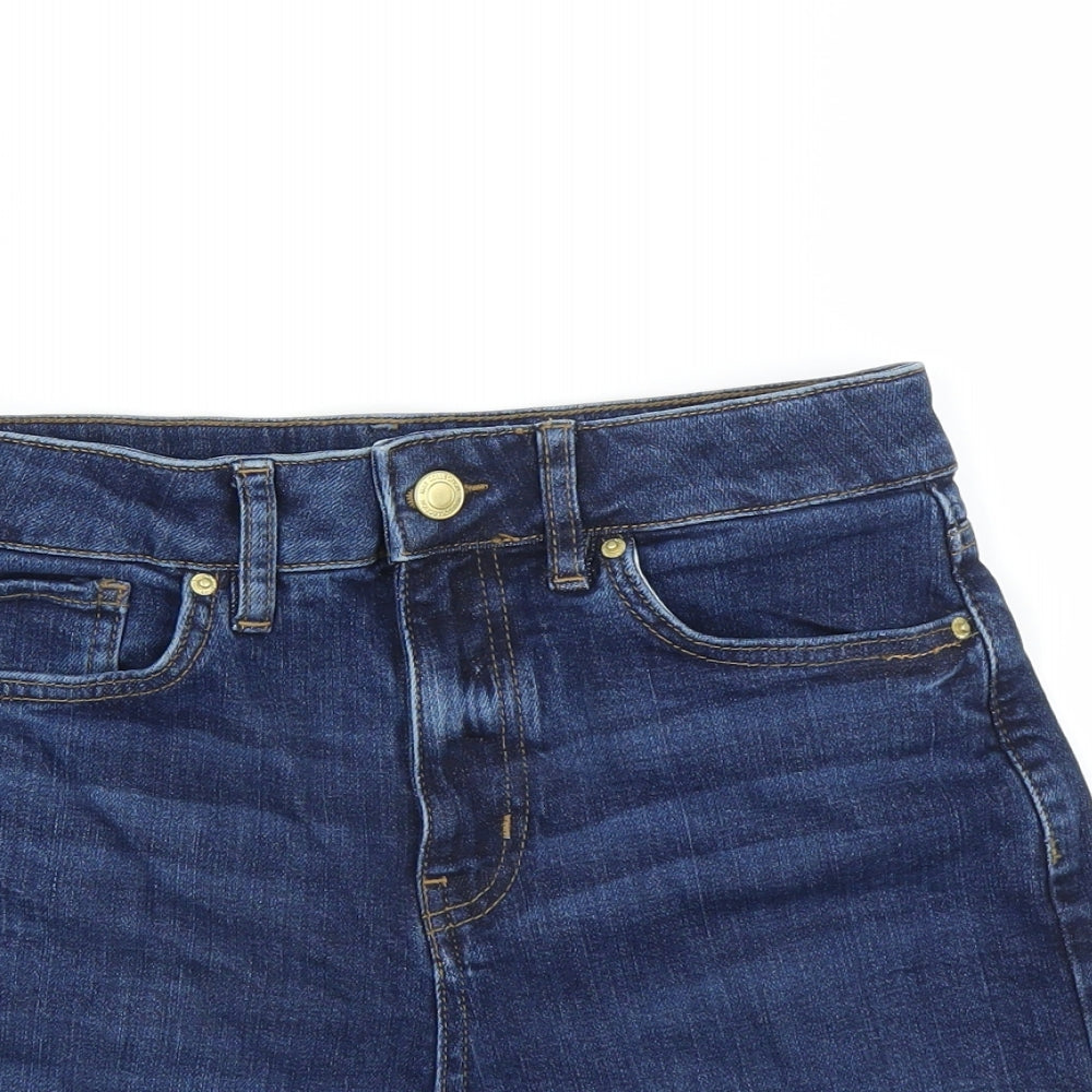 Marks and Spencer Womens Blue   Mom Shorts Size 8