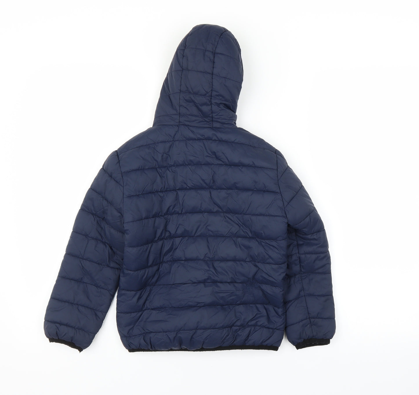 Primark Boys Blue   Puffer Jacket Coat Size 6-7 Years
