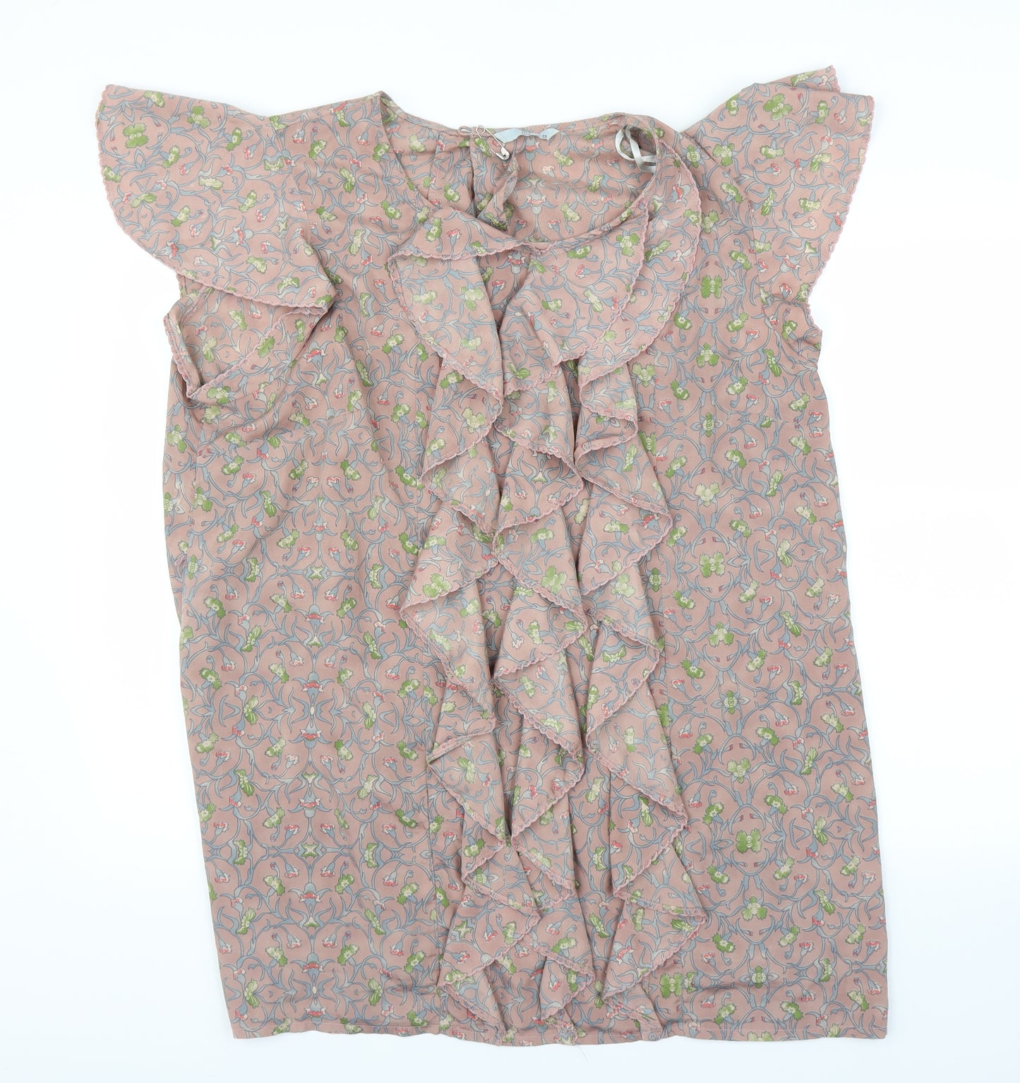 TU Womens Ivory   Basic T-Shirt Size 22