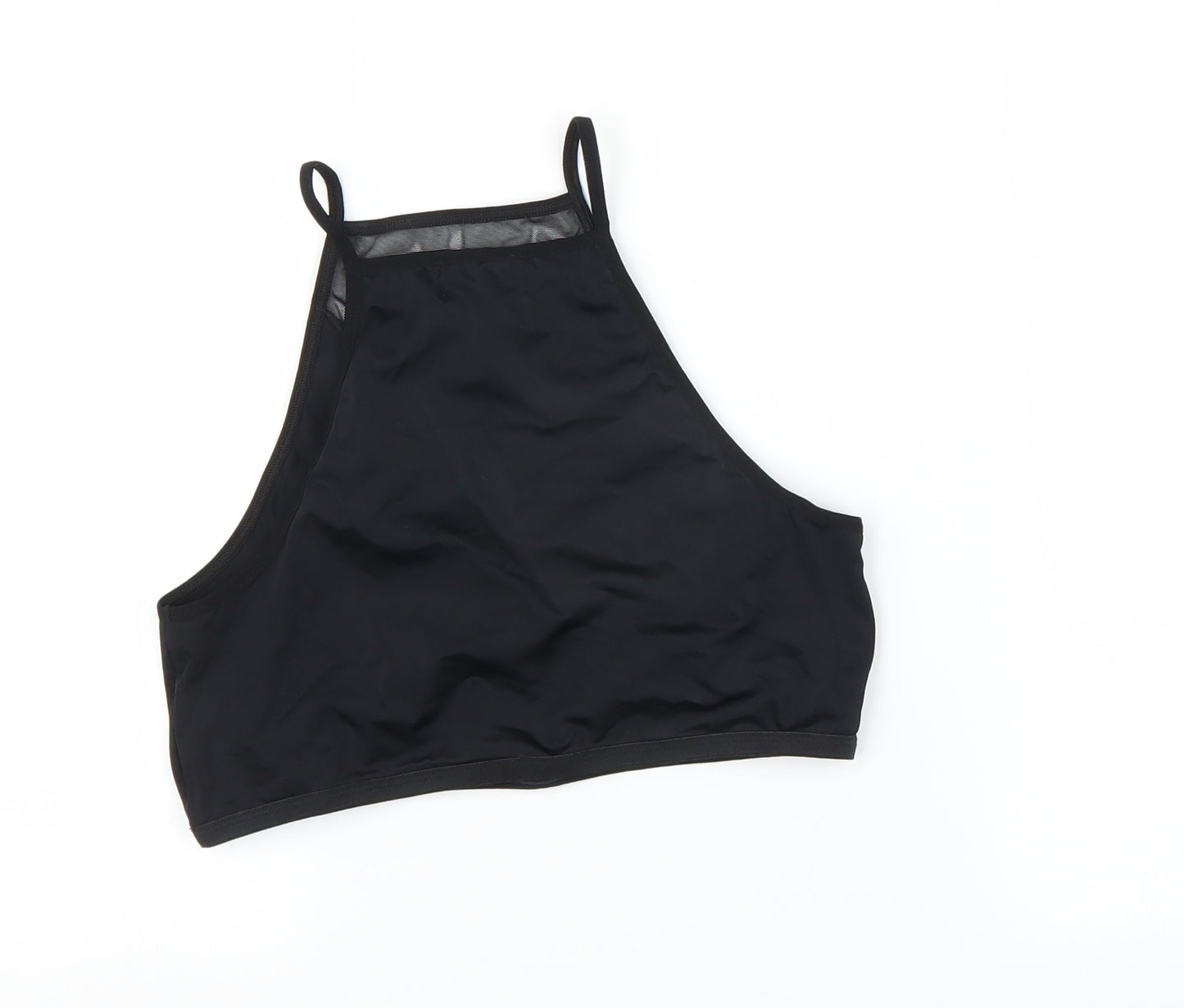 label Womens Black   Basic T-Shirt Size M