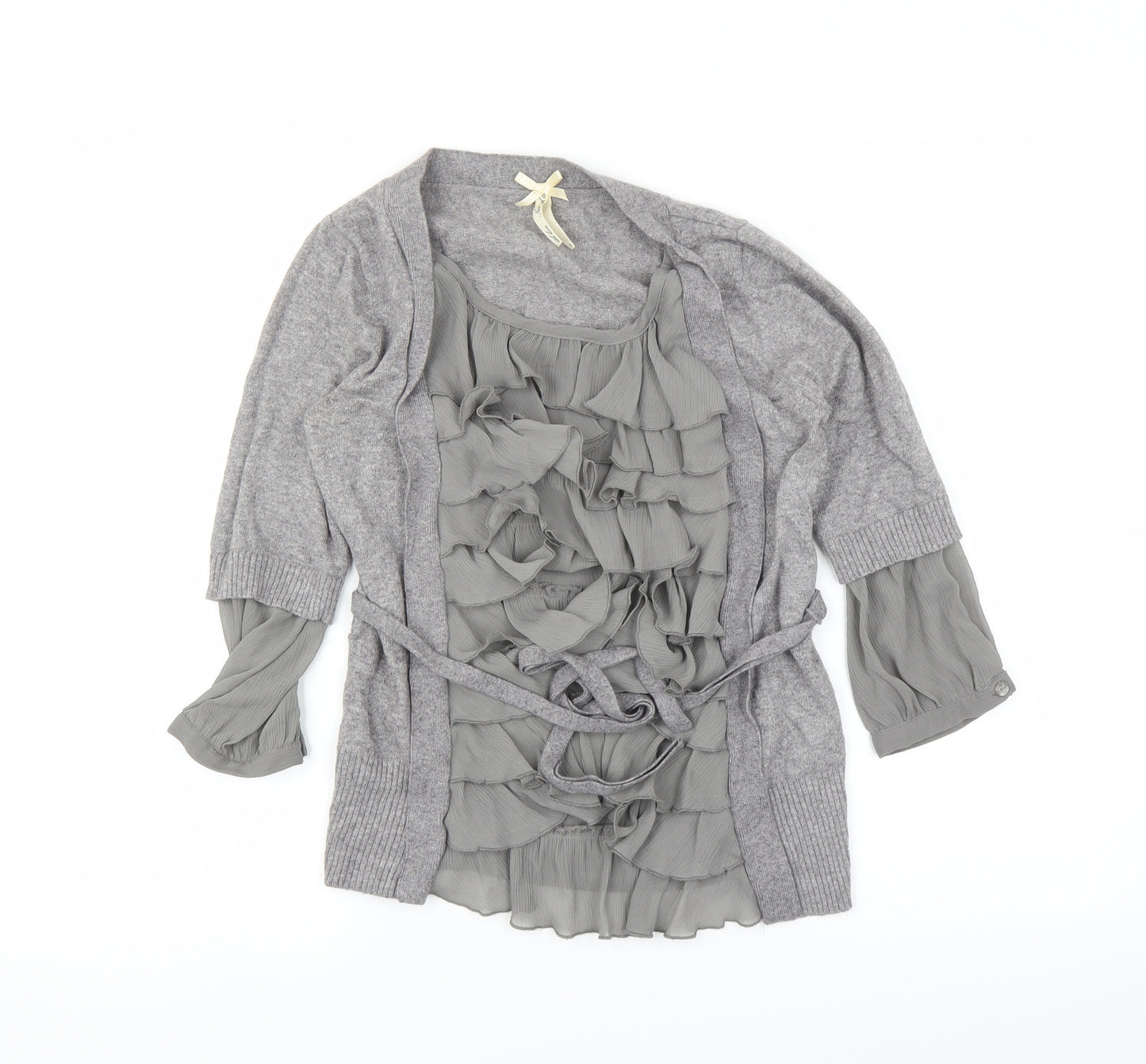 NEXT Womens Grey   Basic T-Shirt Size 8