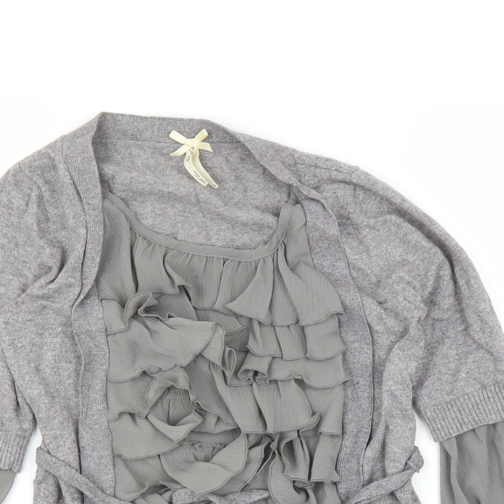 NEXT Womens Grey   Basic T-Shirt Size 8