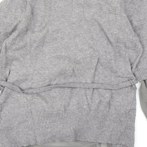 NEXT Womens Grey   Basic T-Shirt Size 8