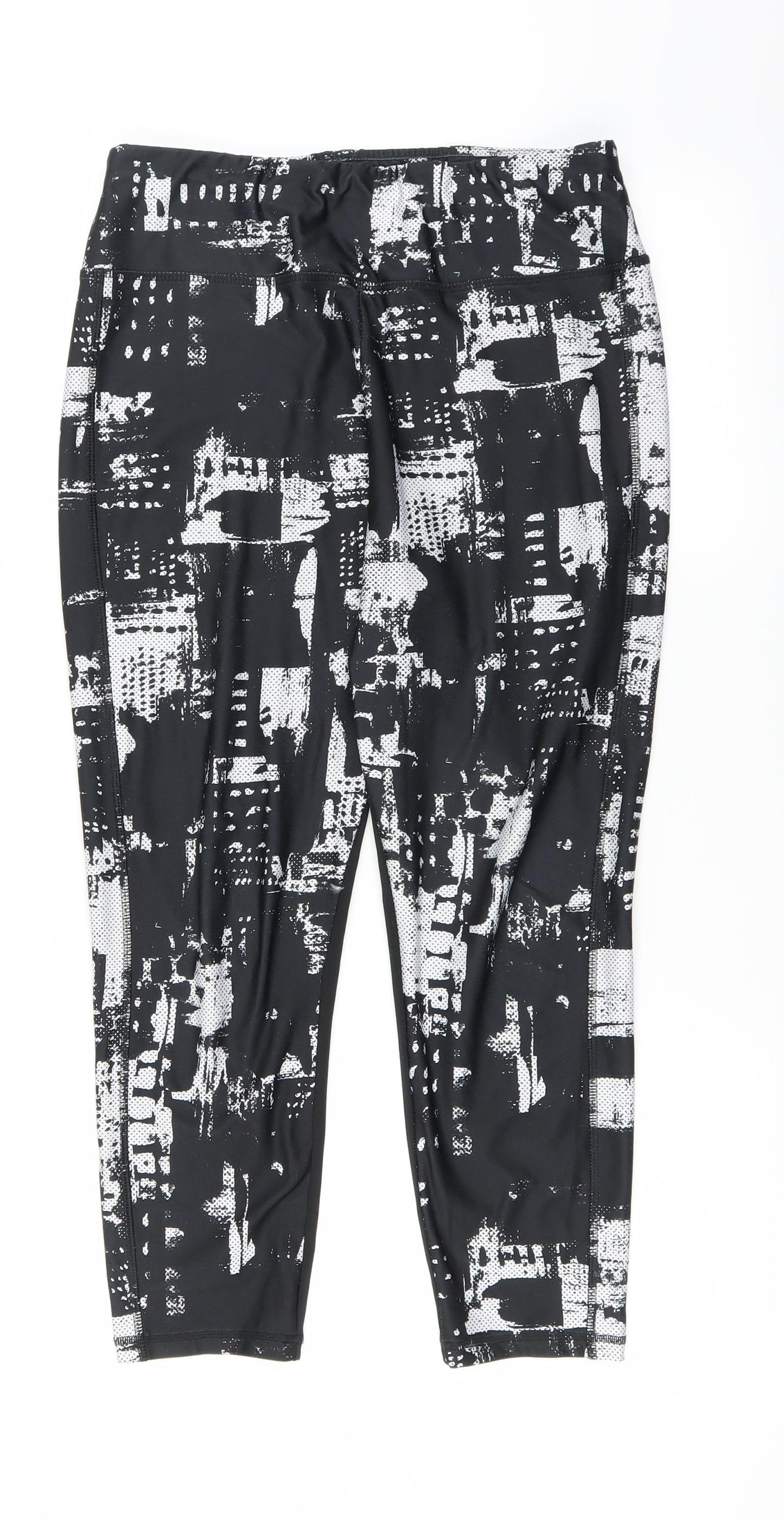 TU Womens Black   Jogger Leggings Size 14 L21 in