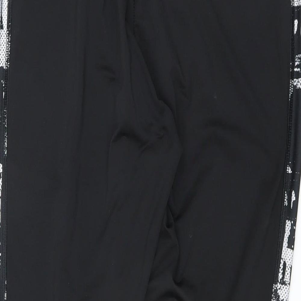 TU Womens Black   Jogger Leggings Size 14 L21 in