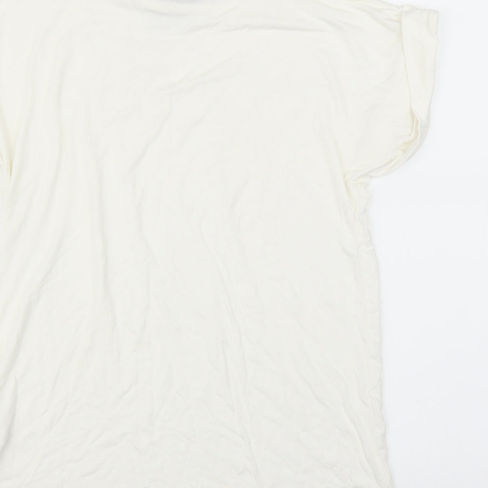 musthave Womens White   Basic T-Shirt Size M