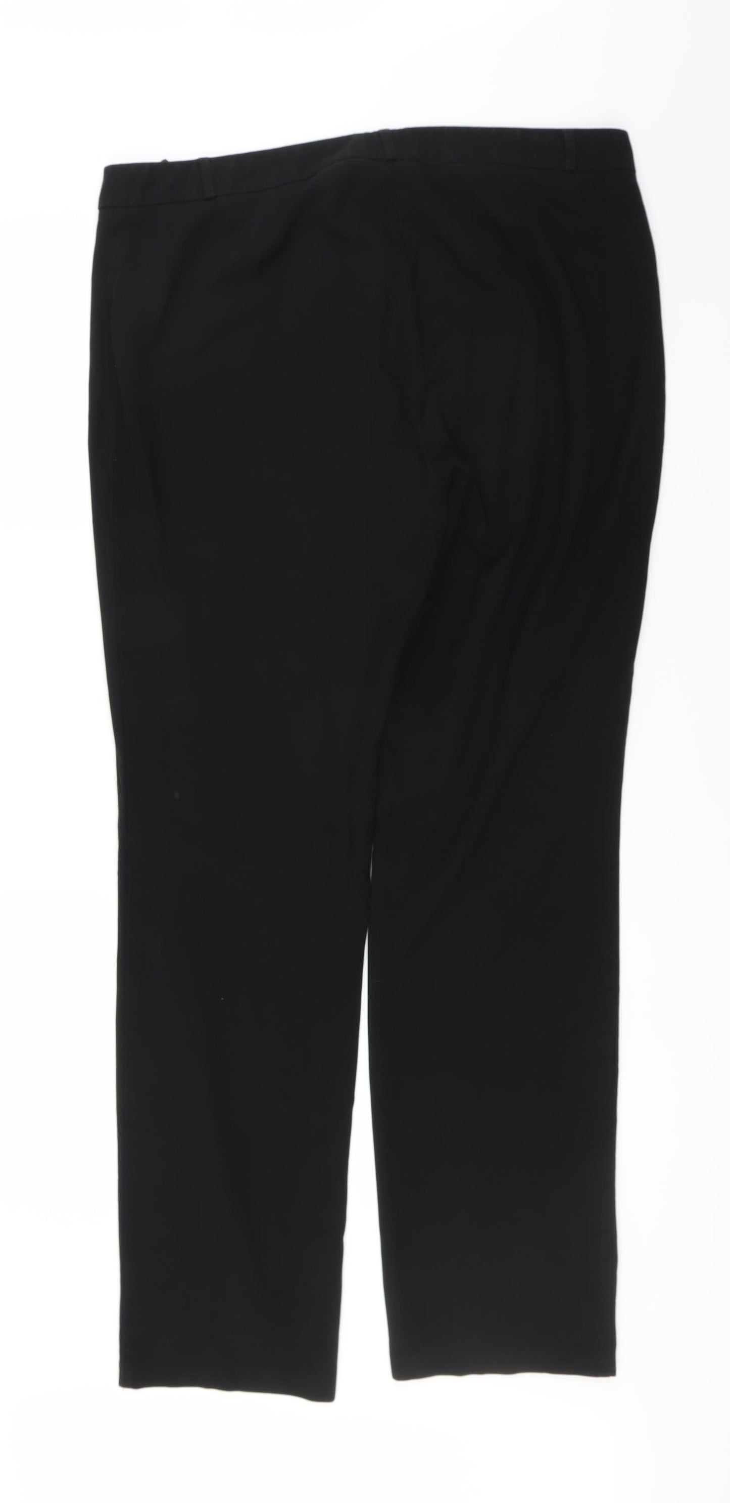 Marks and Spencer Womens Black   Trousers  Size 16 L31 in