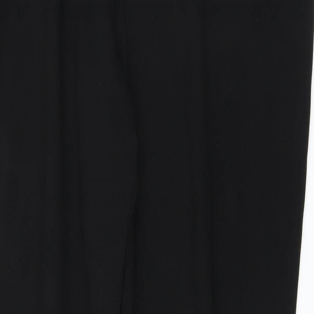 Marks and Spencer Womens Black   Trousers  Size 16 L31 in