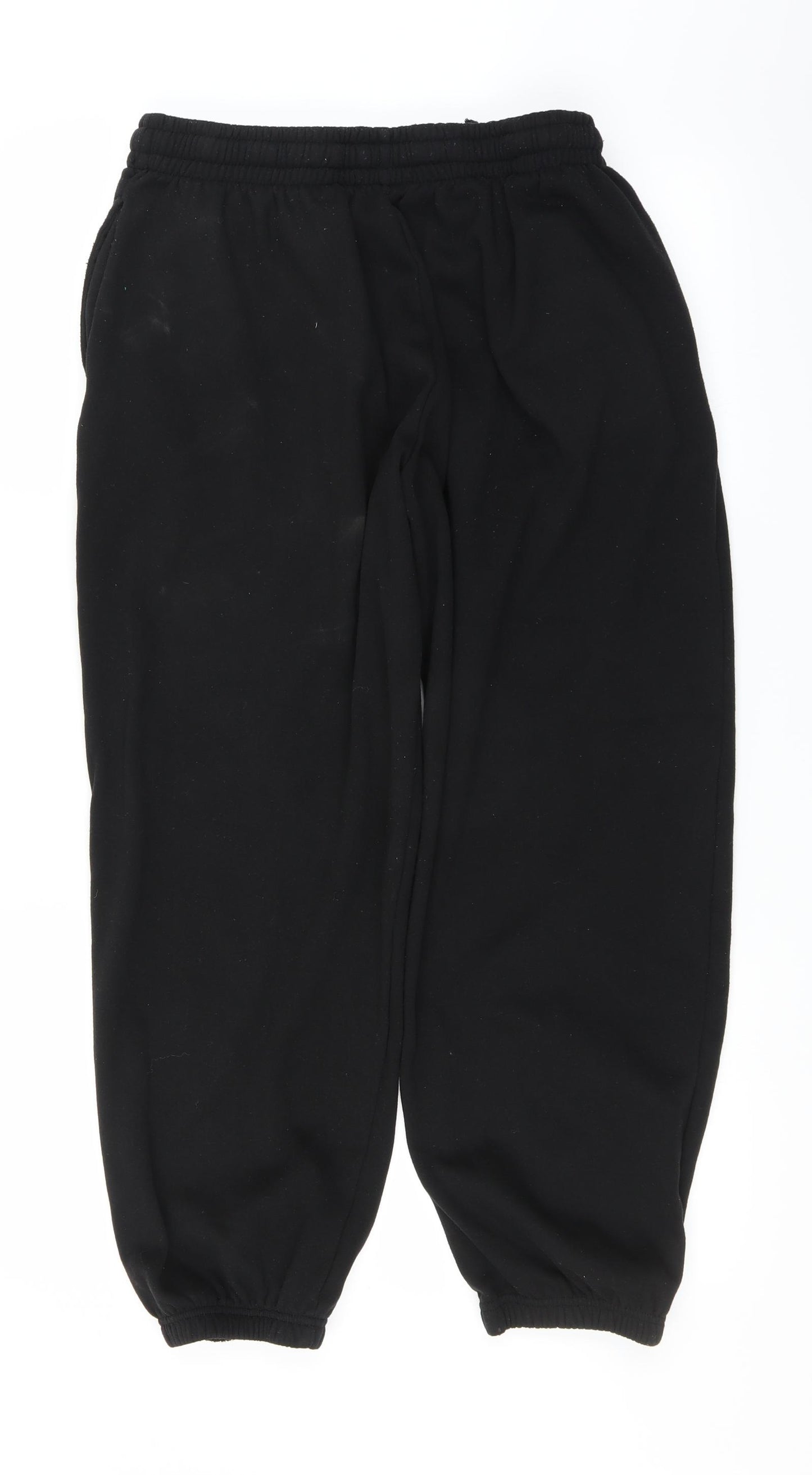George Womens Black   Sweatpants Trousers Size L L26 in
