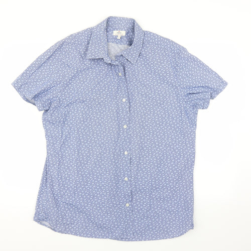 NEXT Mens Blue    Dress Shirt Size XL