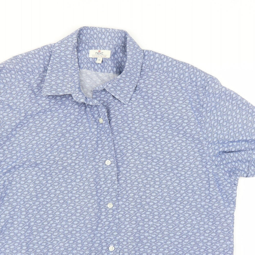 NEXT Mens Blue    Dress Shirt Size XL