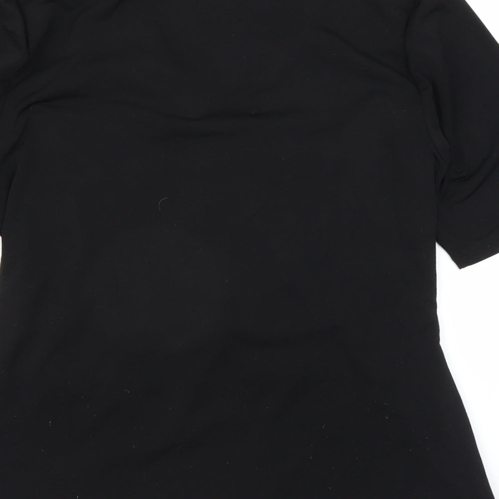 Monsoon Womens Black   Basic T-Shirt Size 14
