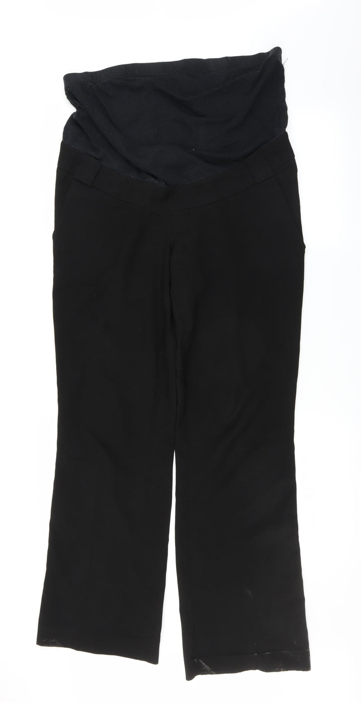 Blooming Marvellous Womens Black Trousers Size 10 L23 in