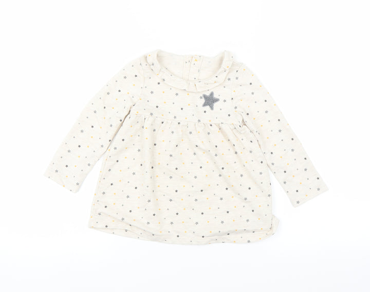 TU Baby White   A-Line  Size 12-18 Months