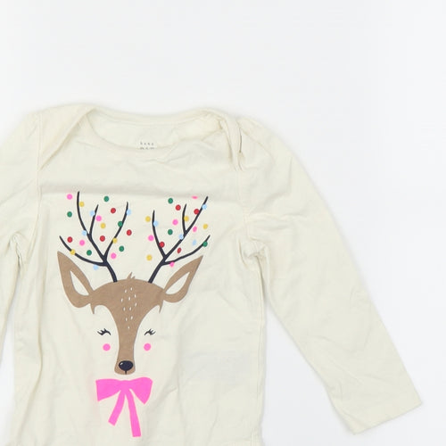 Gap Baby White   Babygrow One-Piece Size 18-24 Months