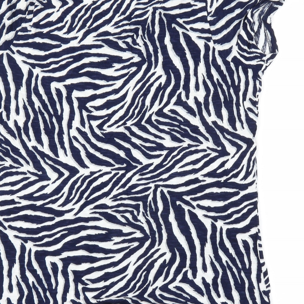 George Womens Blue   Basic T-Shirt Size 14