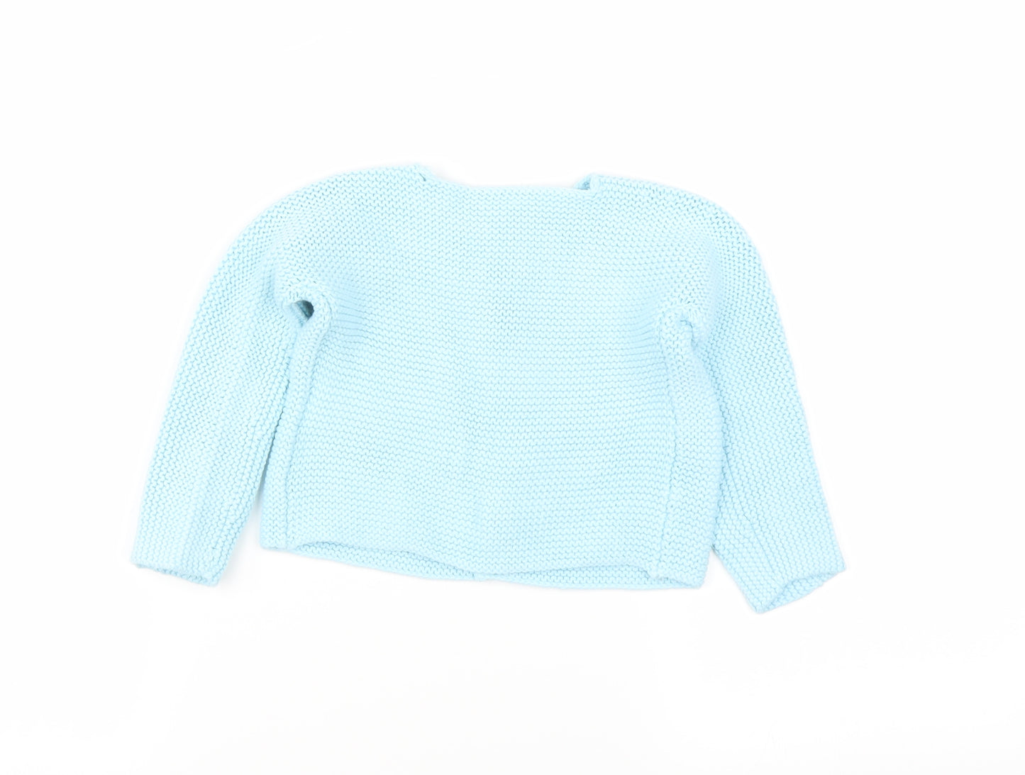 Marks and Spencer Baby Blue   Cardigan Jumper Size 9-12 Months
