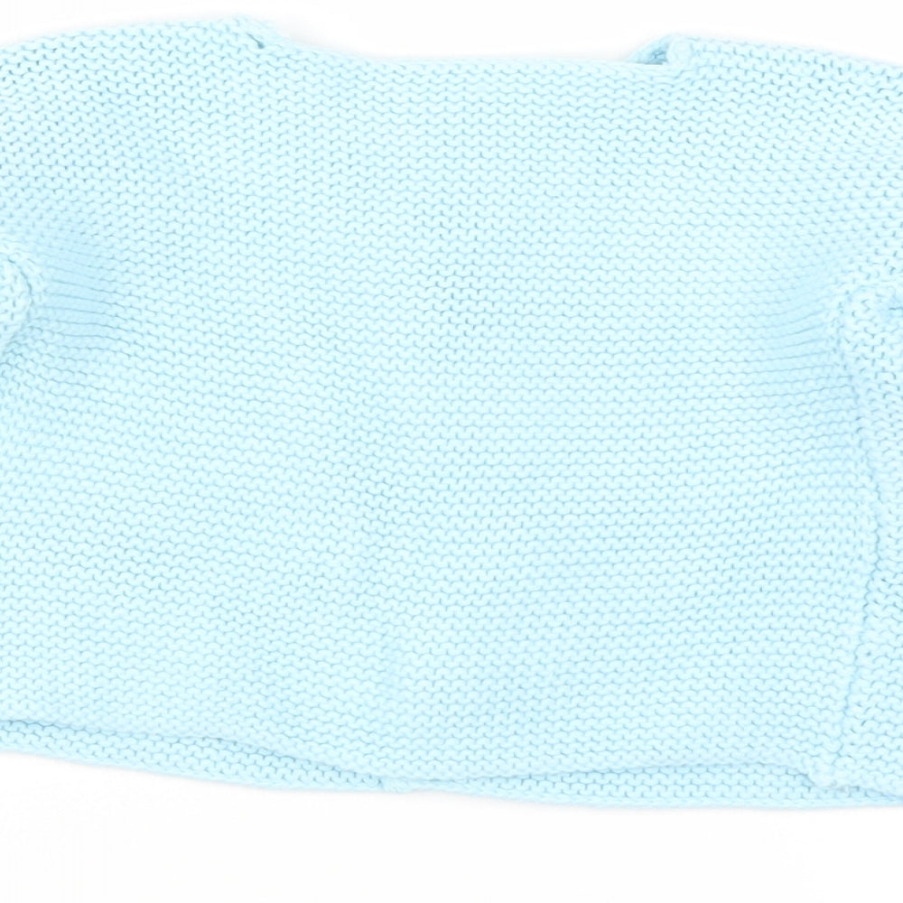Marks and Spencer Baby Blue   Cardigan Jumper Size 9-12 Months