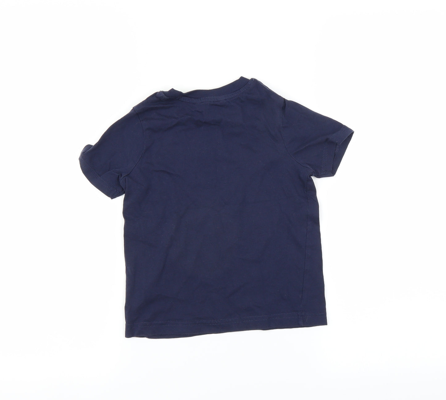 George Boys Blue   Basic T-Shirt Size 3-4 Years